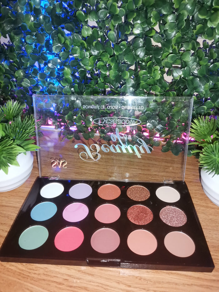 15 Colour Beauty of Eyeshadow Pallet