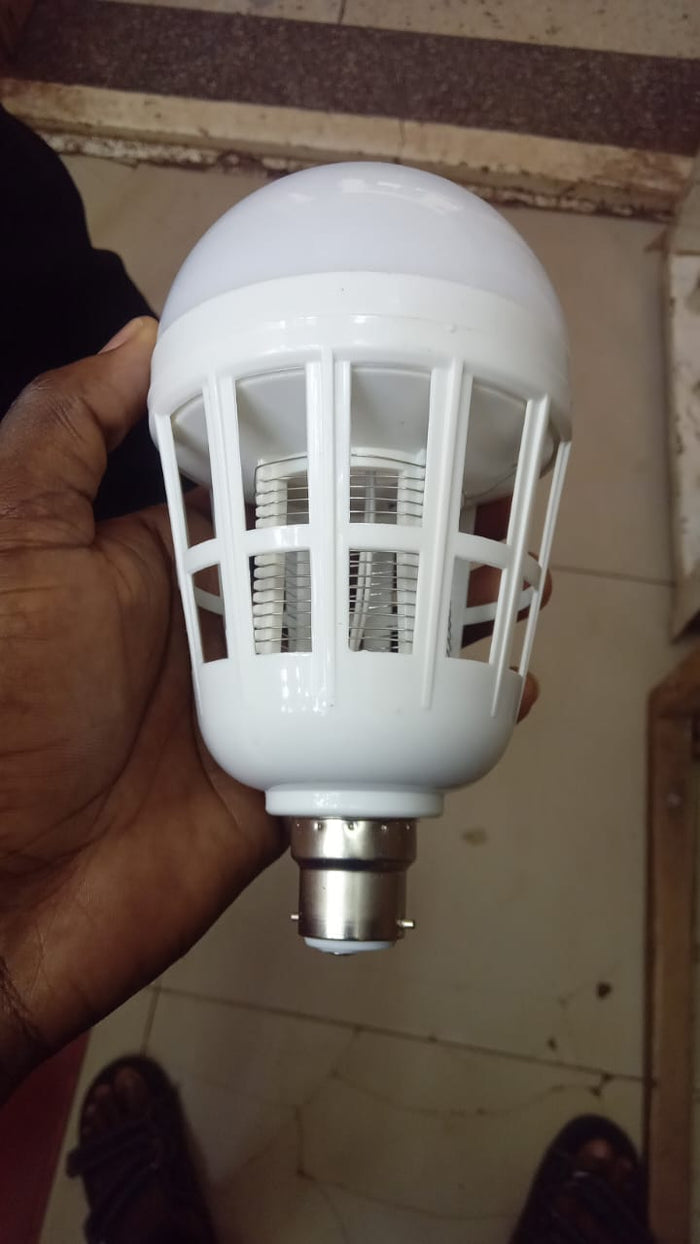 2-in-1 LED Bulb & Mosquito Killer Zapper - B22 White