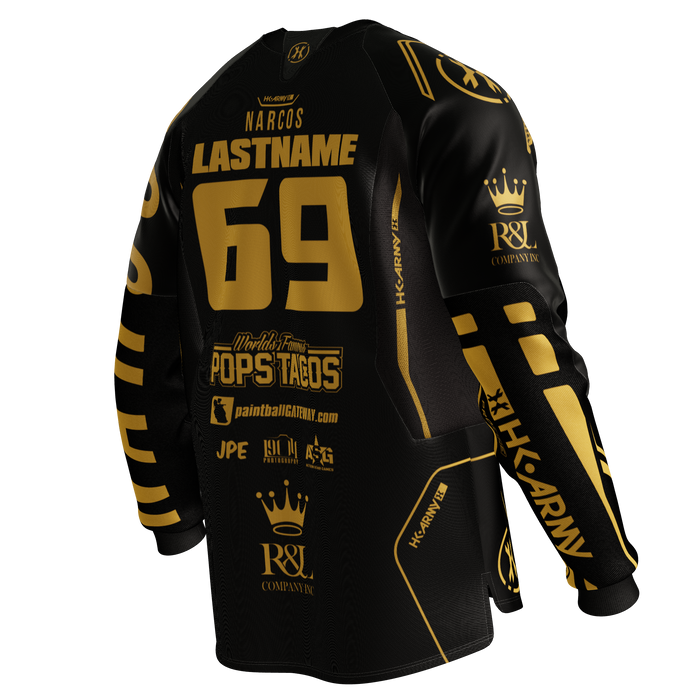 2024 Narcos Black/Gold Proline Jersey