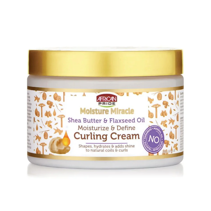 AFRICAN PRIDE Moisture Miracle Curling Cream 12oz