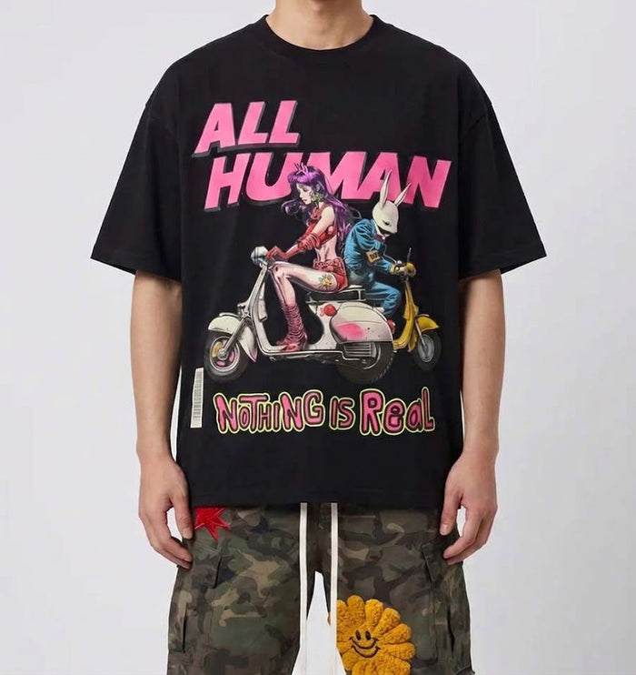 All Human "Chasing Pu$$y" Tee - Black