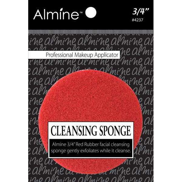 Almine Cleansing Sponge 3/4 Inch, 1 Count, Red