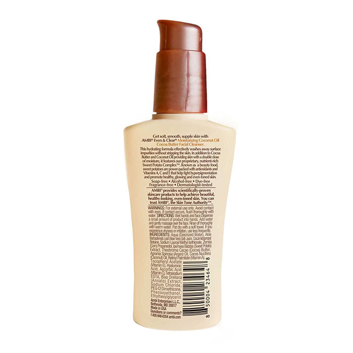 AMBI Even & Clear Cocoa Butter Facial Cleanser 3.5oz/ 103ml