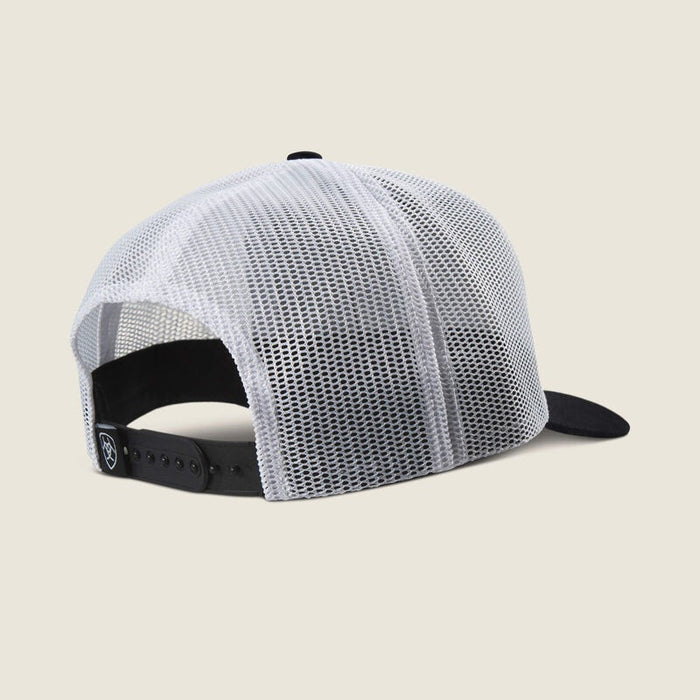 Ariat Mens Buckle Patch Cap - Black