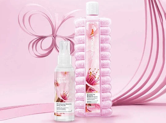 Avon Senses Blooming Beauty Cherry Blossom & Orchid Bubble Bath - 500ml