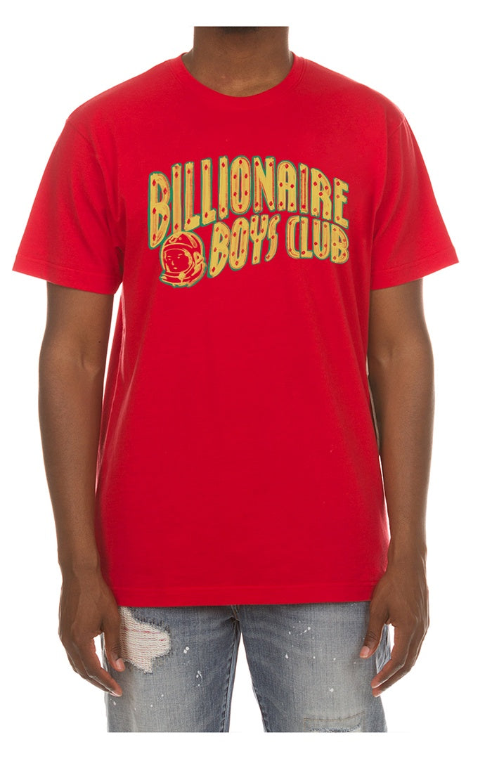Billionaire Boy's Club Red BB Curse short sleeve T-shirt with style number 851-6210