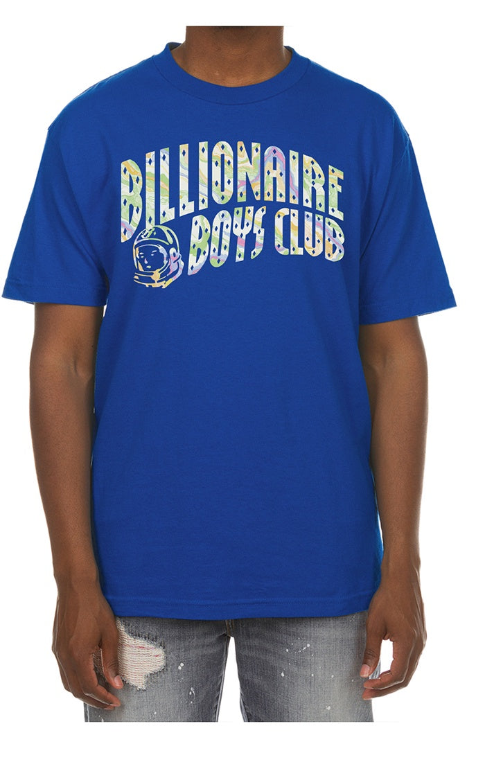 Billionaire Boy's Club Surf The Web BB Arch SS Tee, style number 851-3209, featuring a stylish short-sleeve design with web-inspired graphic for a casual streetwear look