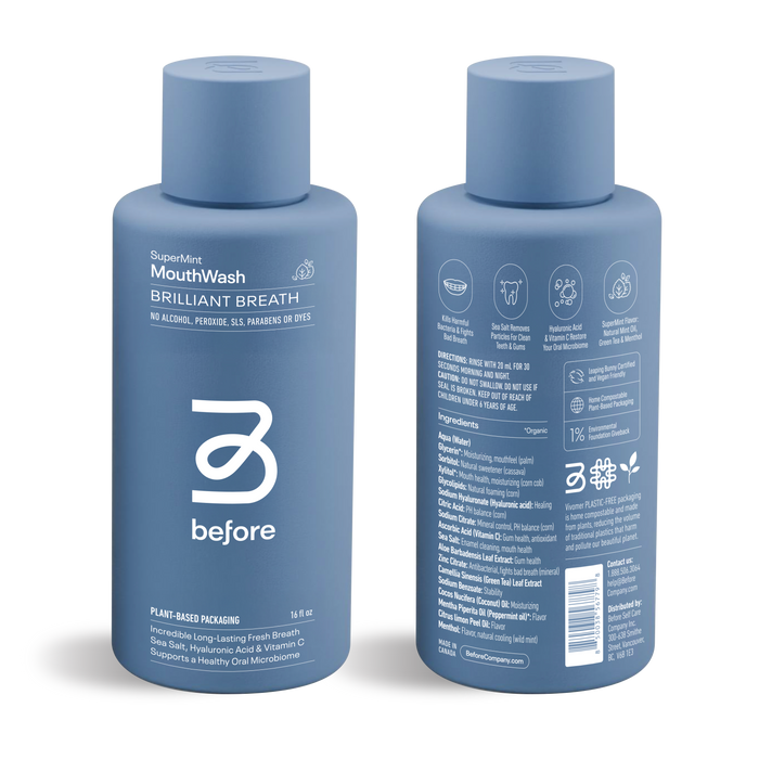 Before Oral Care-Before Mouthwash Supermint Brilliant Breath-Body-Before_BrilliantBreath_SuperMint_16floz_7267ce51-8542-47af-a636-7bb1e81d9181-The Detox Market |