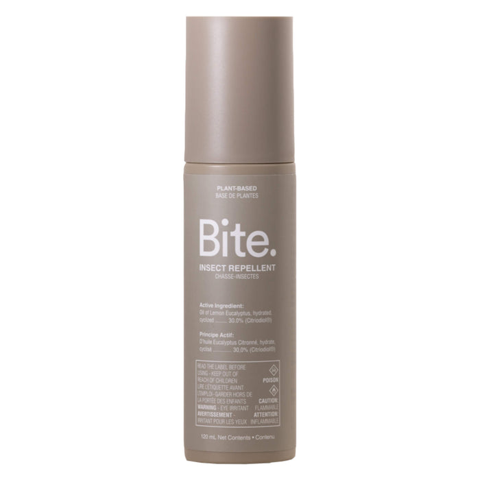 Bottle of Bite. BiteInsectRepellent 120ml