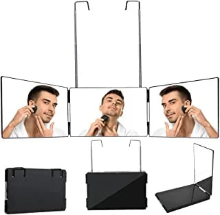 Black Ice Trifold 3-Way Self-Cut LED Mirror