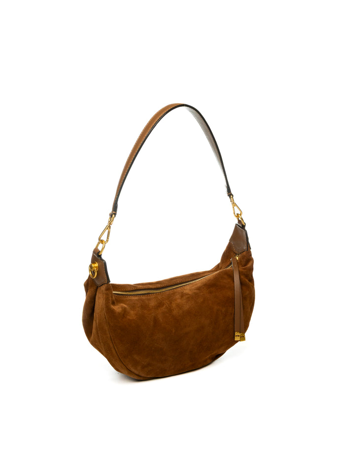 GIANNI CHIARINI borsa a spalla aisha marrone 12050 AISHA-099