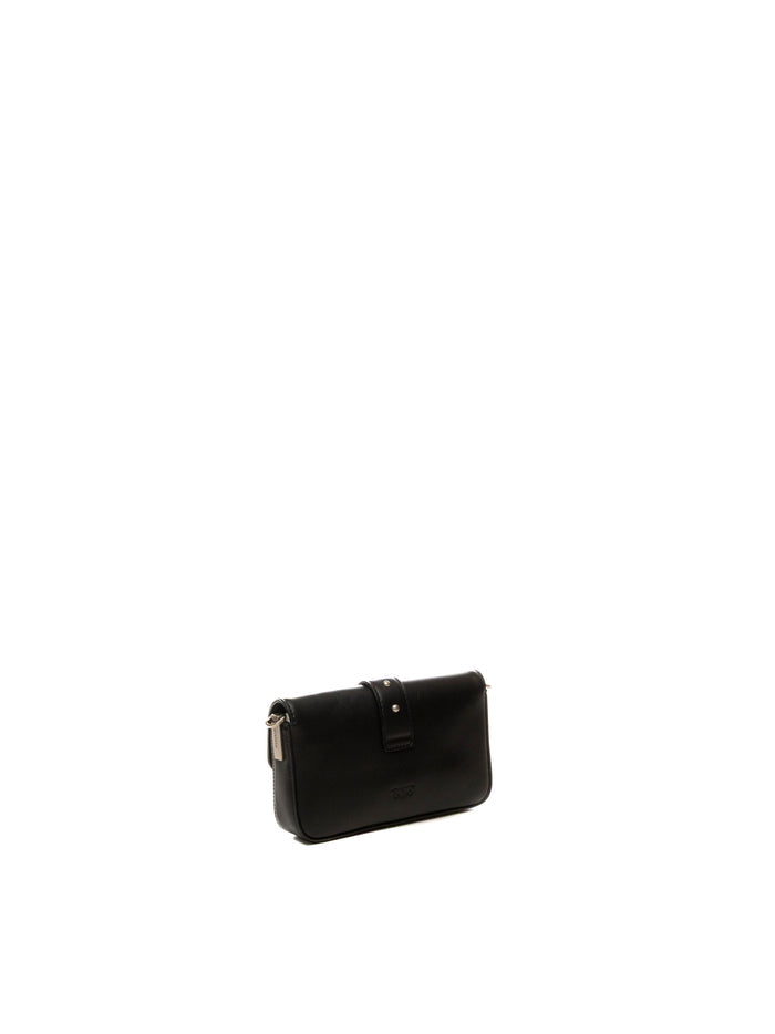 PINKO borsa a spalla love one nero/argento 105353-A0QO LOVE ONE-Z99O