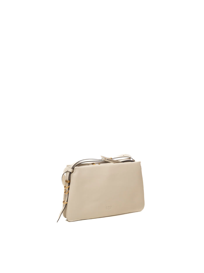 PINKO borsa a spalla triplet mini bianco/oro 105883-A0QO TRIPLET MINI-Z14Q