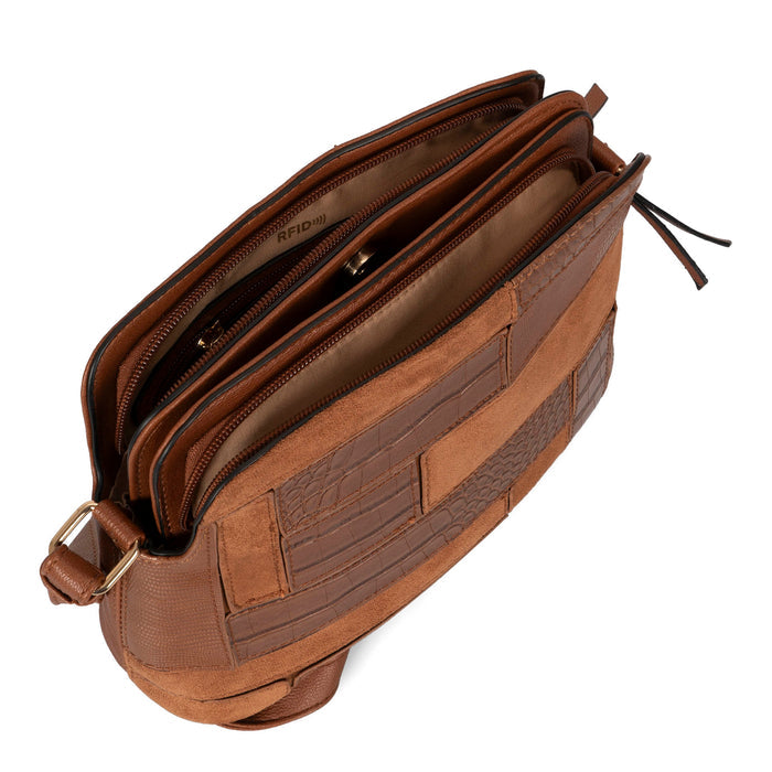 Cecilia RFID Crossbody - Bentley