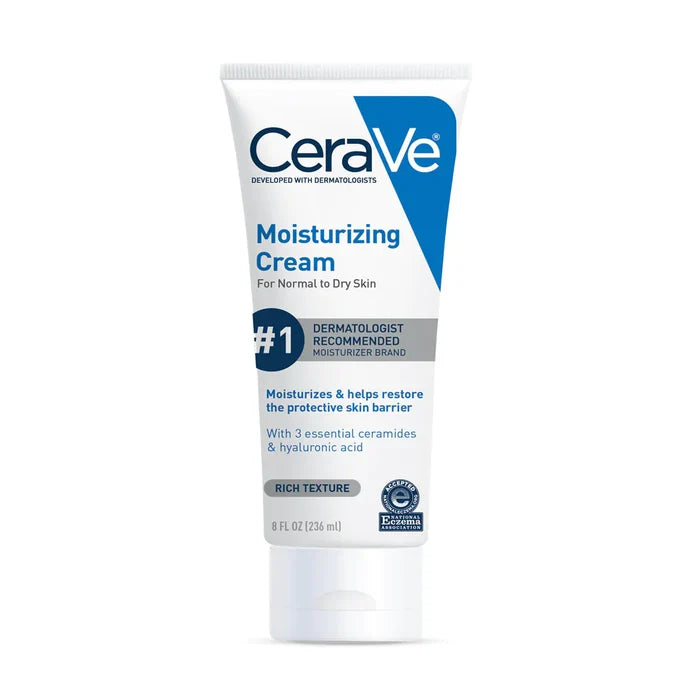 CeraVe Moisturizing Cream – Hydrating Barrier Repair Cream for Dry to Very Dry Skin (236ml)