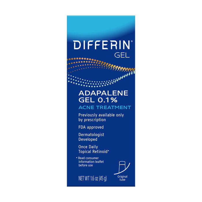 Differin Adapalene Gel 0.1% Acne Treatment