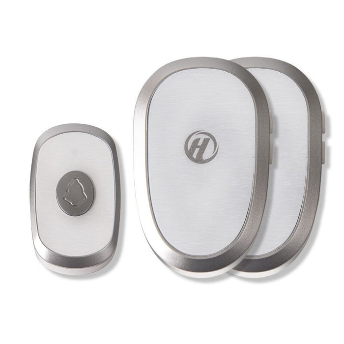 White 1 Ring1 Button / Eu