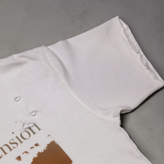 Fabric011 "Psychic Tension" White Tee