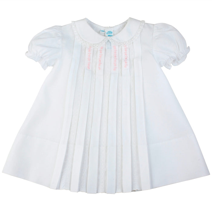 Feltman Brothers White Lace Inlay Dress