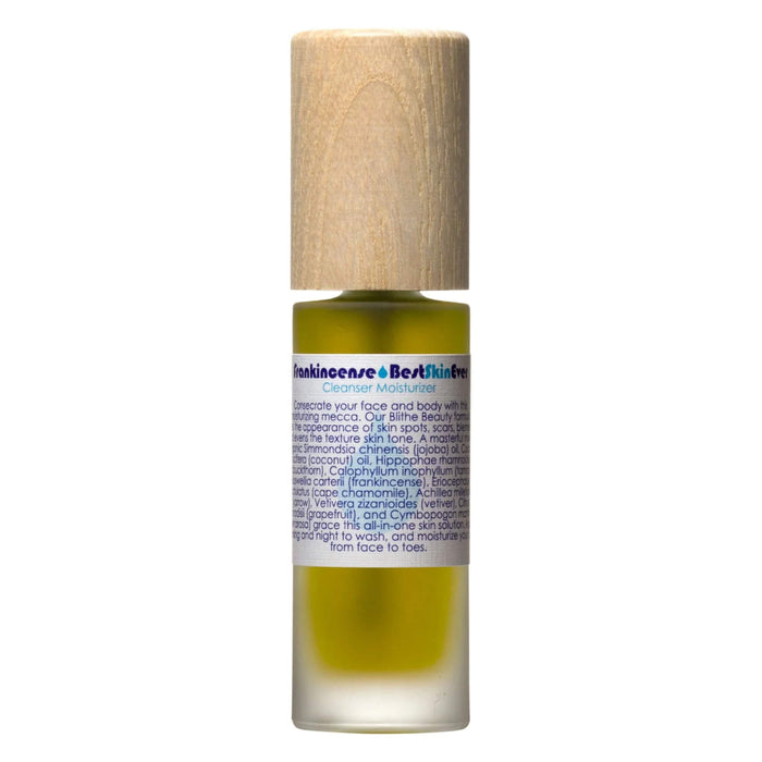 Bottle of Living Libations Best Skin Ever Frankincense 30mL