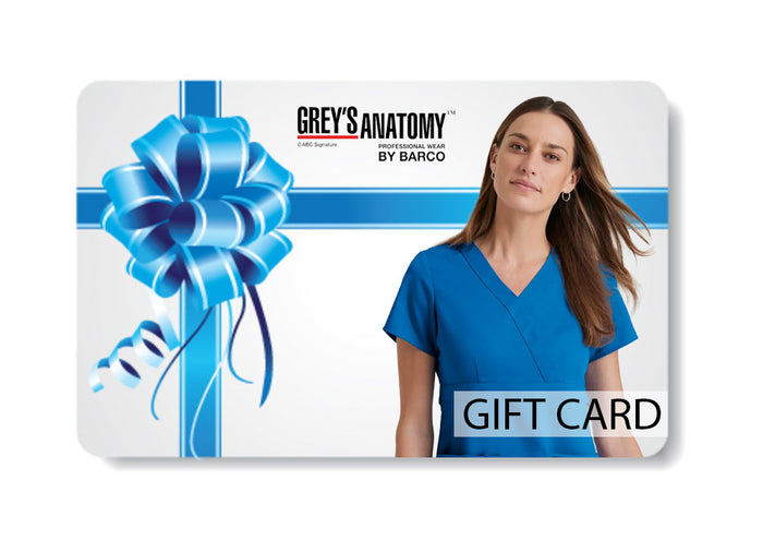 Grey's Anatomy Scrubs Gift Card - Grey's Anatomy Scrubs