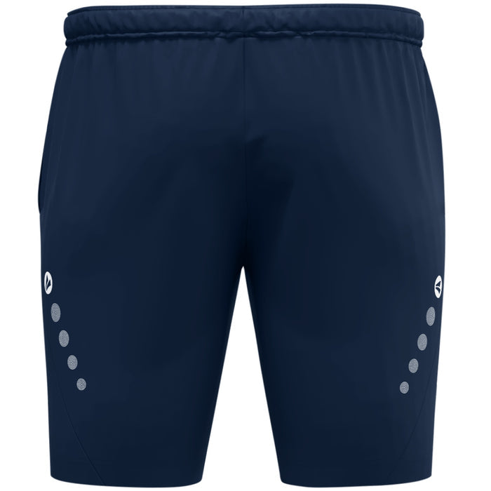 JAKO Freizeitshort Dynamic Damen – Blau (hinten)