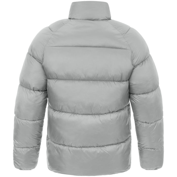 JAKO Jacke Puffy – Grau (hinten)
