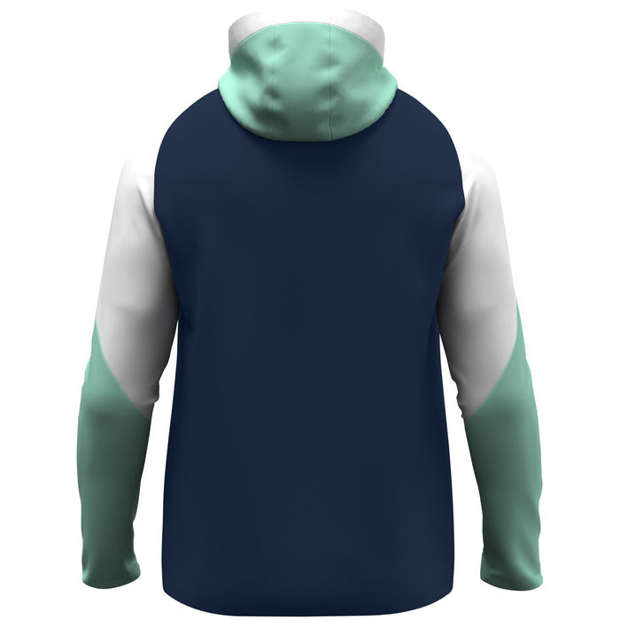JAKO Kapuzenjacke Dynamic – Blau (915) (hinten)