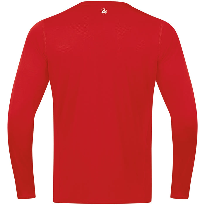 JAKO Longsleeve Run 2.0 – Rot (hinten)