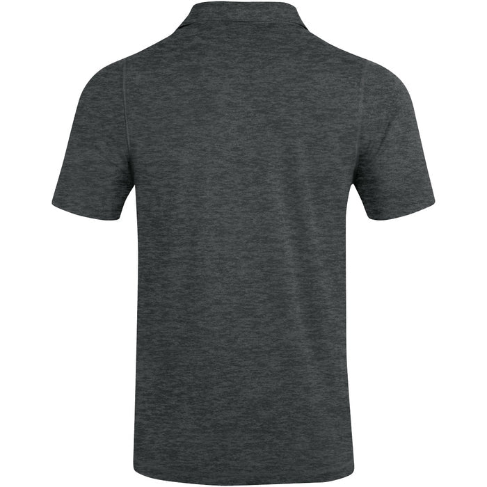 JAKO Polo Premium Basics – Grau (21) (hinten)