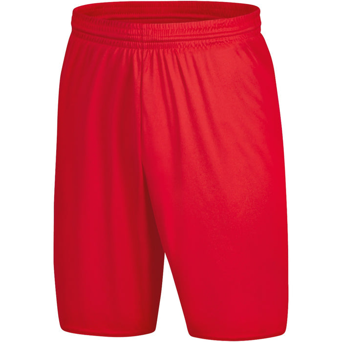 JAKO Sporthose Palermo 2.0 ohne Innenslip – Rot (vorne)