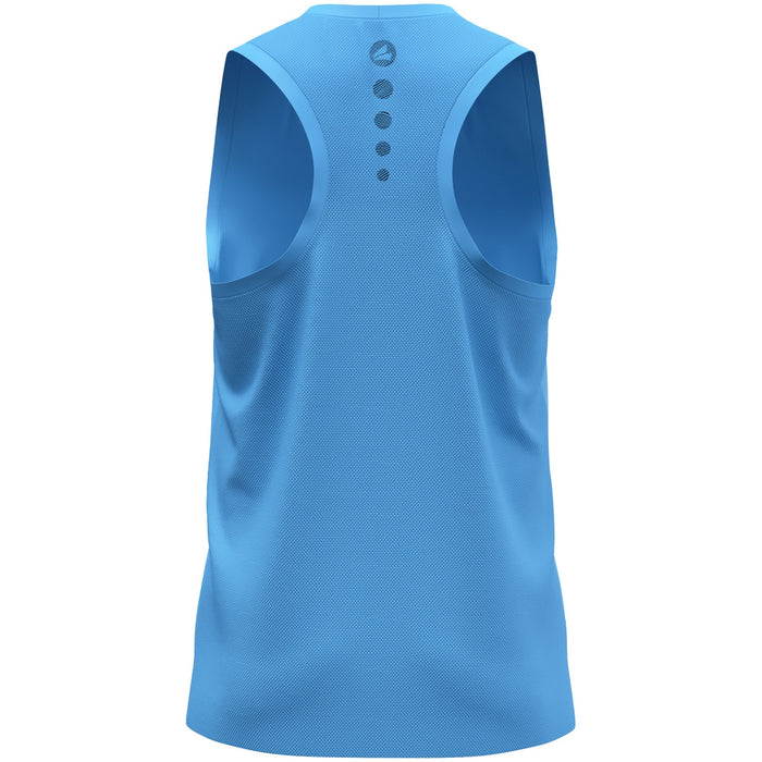 JAKO Tanktop Light Flow – Blau (430) (hinten)