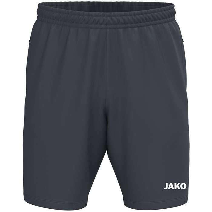 JAKO Webshort One – Grau (vorne)