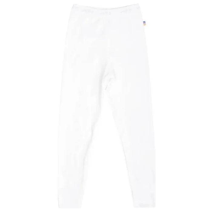 Joha økologisk bambus leggings-natbukser hvide