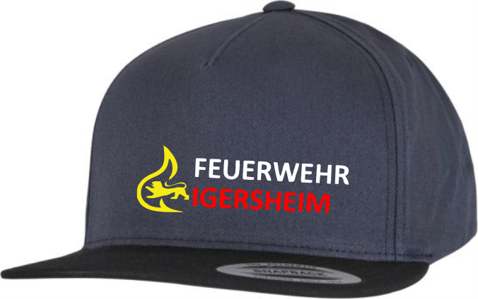 Kappe 2farbig Feuerwehr Logo Stauferlöwe Igersheim
