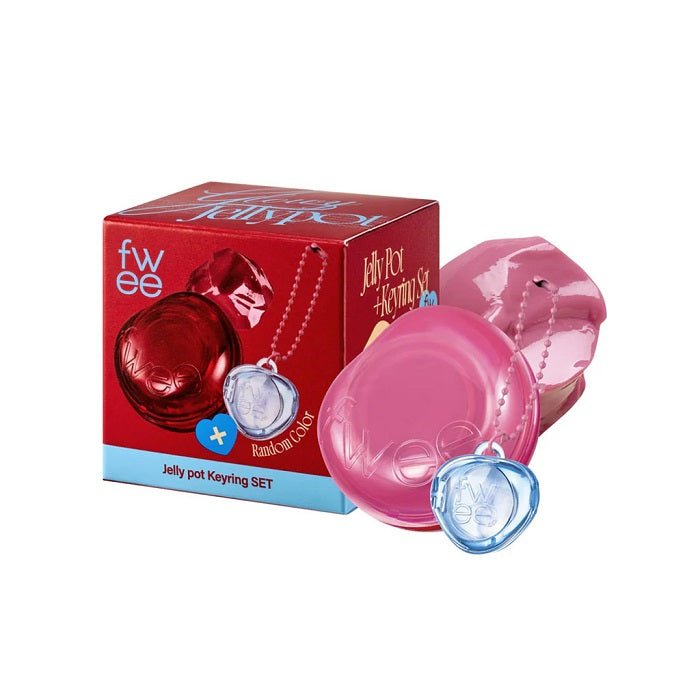 KEYRING LIP&CHEEK GLOWY JELLY POT JP03 SWEETS - Blush 2 In 1 Cu Breloc Pentru Retusuri - skinseen.ro