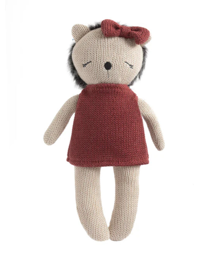 Knitted Animal Toy - Hedgehog