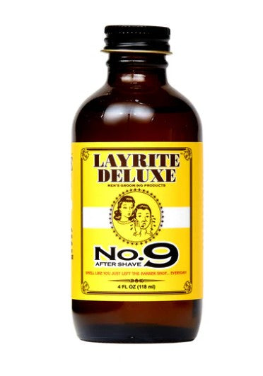 LAYRITE #9 BAY RUM AFTER SHAVE 4OZ