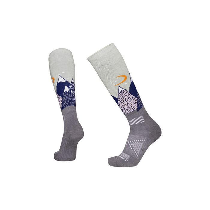 Le Bent Kids Cushion Snowy Mountain Sock 2027