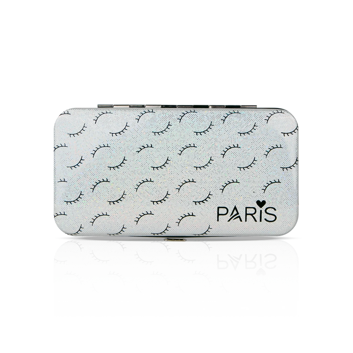 Magnetic Case with Matte Black Professional Tweezers Set - Paris Lash Academy