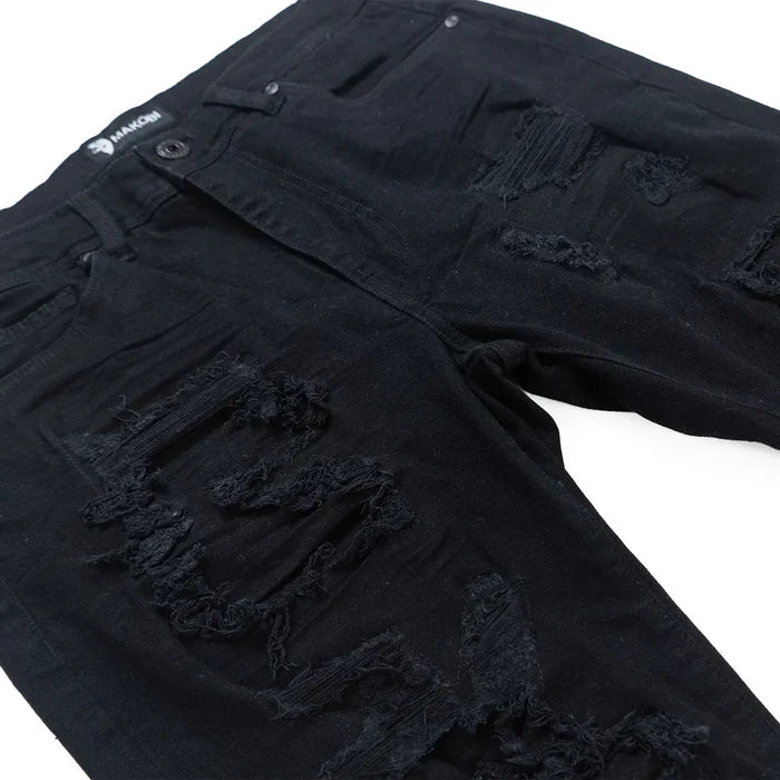 Makobi Argento Black/Black Jeans (M1993)
