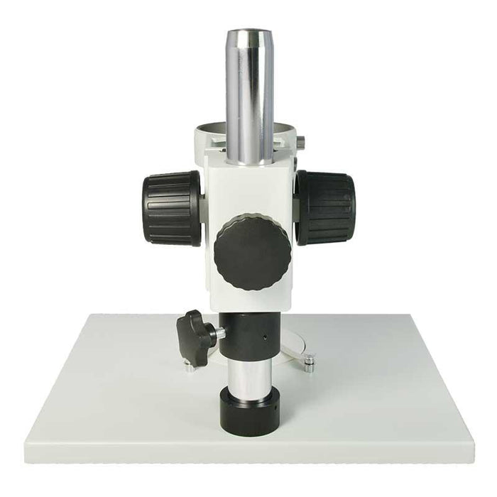 Microscope Post Stand, 76mm Coarse Focus Rack, Large Base