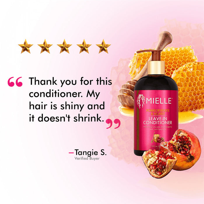 MIELLE Pomegranate & Honey Leave-In Conditioner 12oz