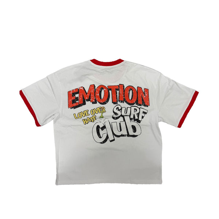 Mixed Emotion "Surf Club" White Tee