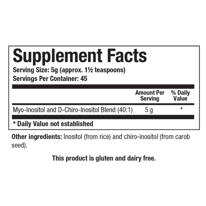 Myo + D-Chiro Inositol by Biotics Research