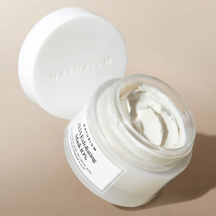 Naturium AHA Exfoliating Mask 10% 50ml قناع ناتوريوم المقشر بحمض ألفا هيدروكسي بتركيز 10% - Princess Cosmetics Qatar