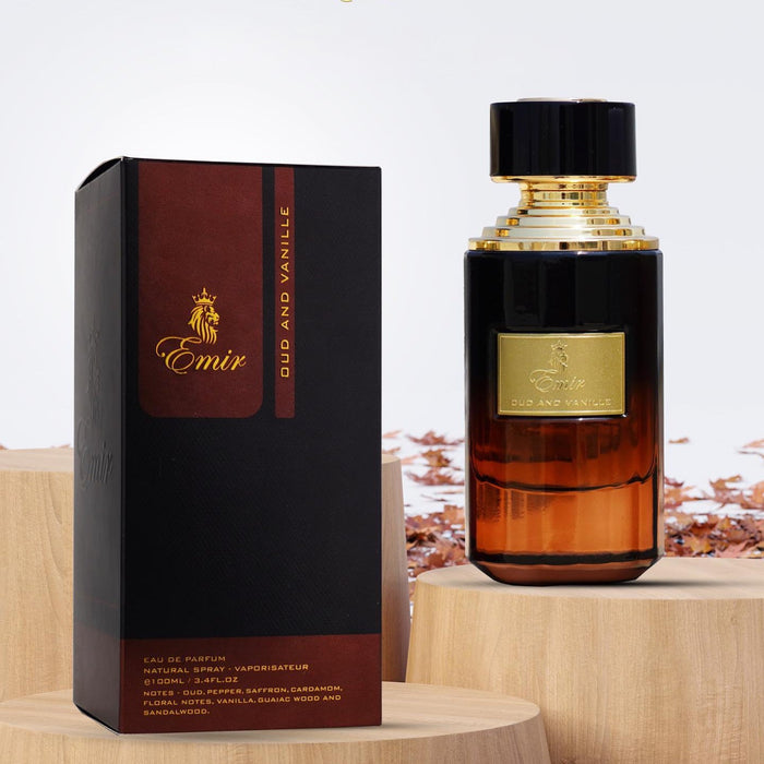Paris Corner Emir Oud and Vanille 75ml ركن باريس أمير العود والفانيل - Princess Cosmetics Qatar