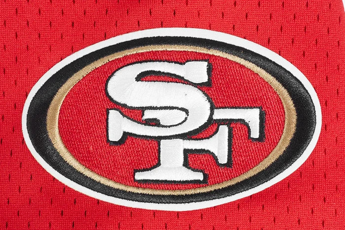 Pro Standard San Francisco 49ers Christian McCaffrey #23 Button Up Jersey - Red/Black (FS41410226-RBK)