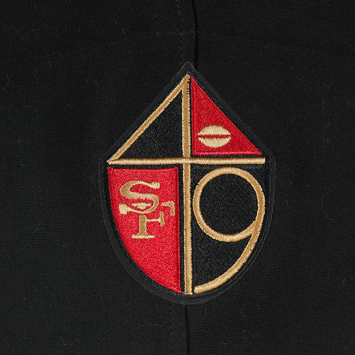 Pro Standard San Francisco 49ers Retro Classics Little Boy's Pullover Hoodie - Black/Red/Black (FS4L5411608-BRK)