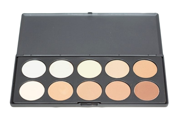 Elan Makeup Studio Professional Contour and Highlight Palette for Face Sculpting